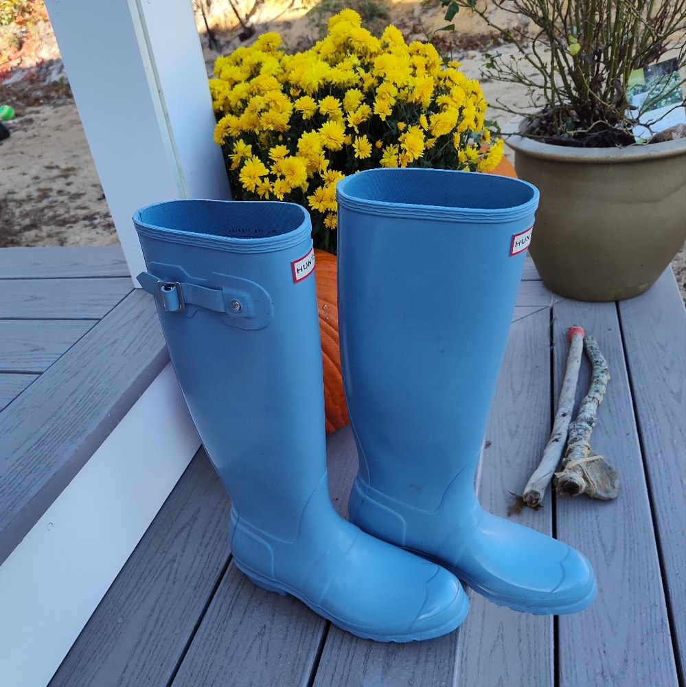 Hunter rain boots